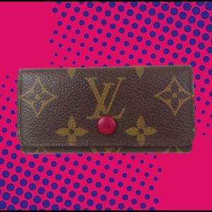 Louis Vuitton Fuschia Key Case
